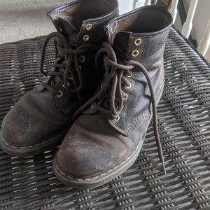 Brown Dr. Martens